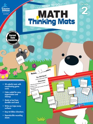 cover image of Math Thinking Mats, Grade 2